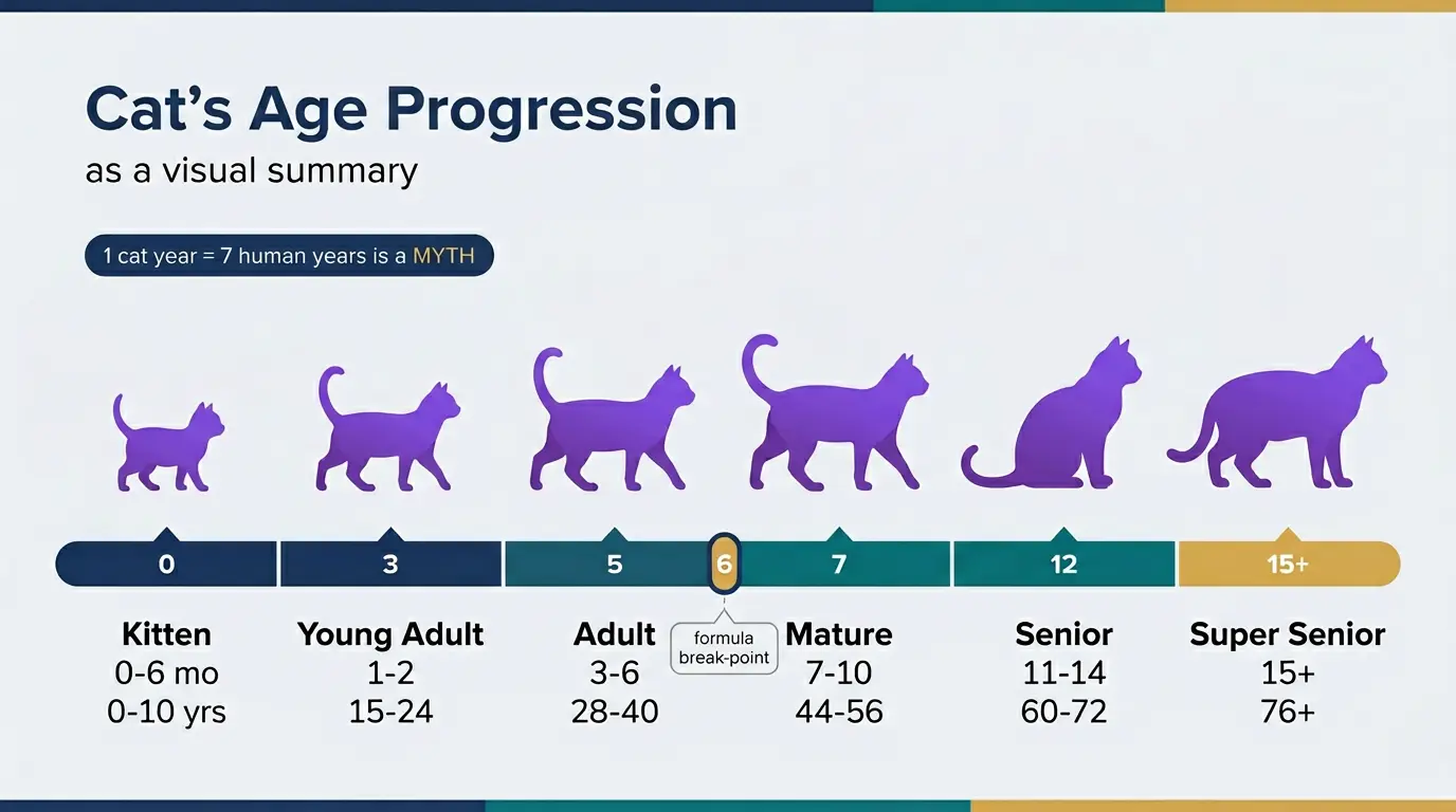 Cat Age Calculator - Illustration