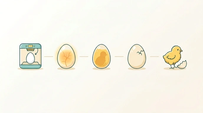 Egg Hatch Date Calculator - Illustration
