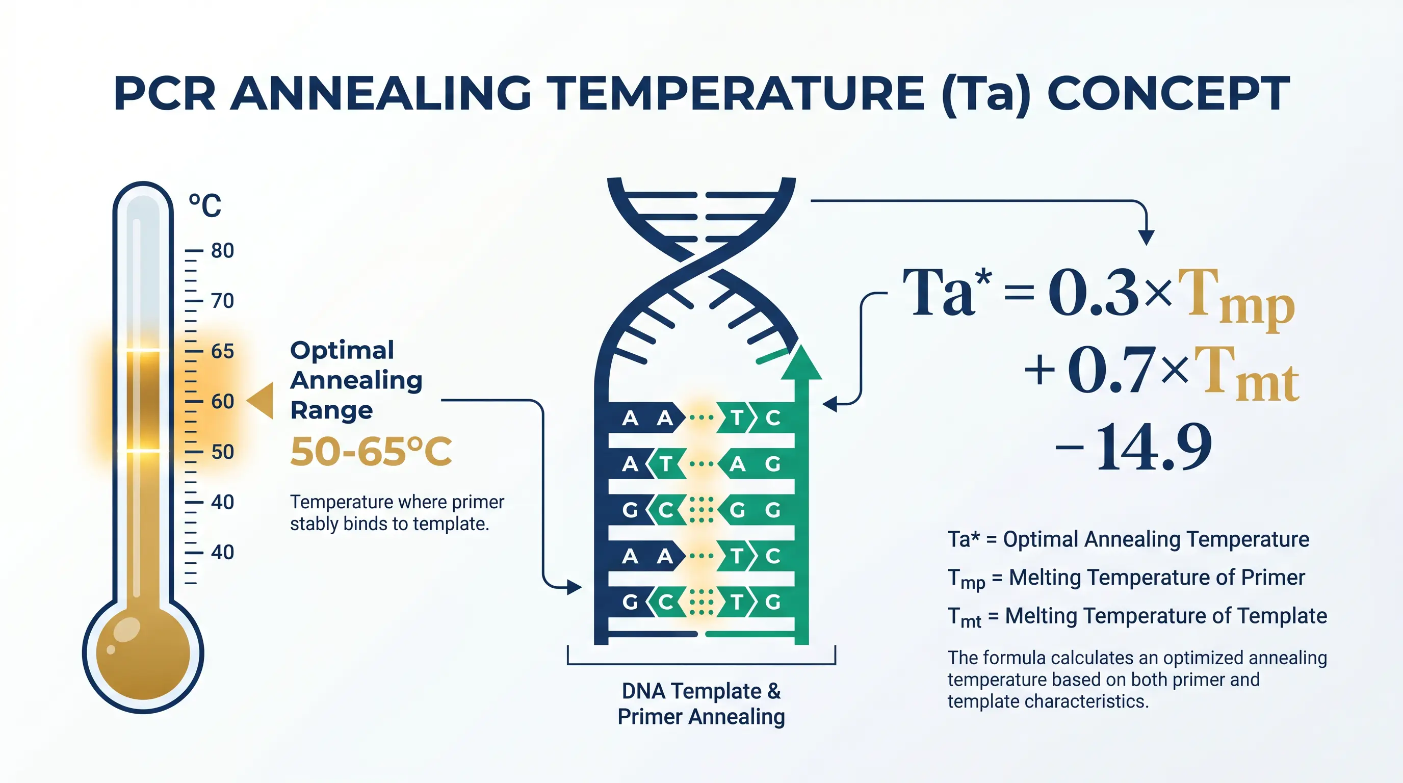 Annealing Temperature Calculator - Illustration